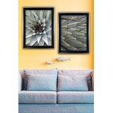 Wallity SGC7436502315343 Multicolor Decorative Framed Painting (2 Pieces) | Eponuda.ba