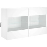 vidaXL Zidni TV ormarić s LED svjetlima bijeli 98 5x30x60 5 cm | shoptok.hr