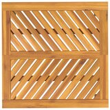  Vrtni blagovaonski stol 90 x 90 x 74 cm masivno bagremovo drvo | shoptok.hr