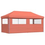  Zabavni šotor Terakota 292 x 580 x 315 cm Oxford tkanina, (5000184429) | Shoptok.si