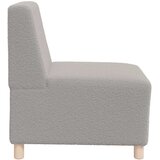  Modularna sofa bez naslona za ruke svijetlosiva 55 cm kovrčava tkanina imitacija vune | shoptok.hr