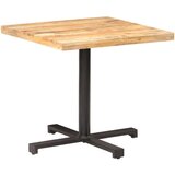 vidaXL bistro stolić četvrtasti 80 x 80 x 75 cm od grubog drva manga | shoptok.hr