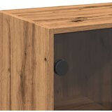  Visoka omara z vrati artisian hrast 68x37x142 cm inženirski les | Shoptok.si