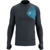  Majica Compressport Winter Trail Postural Long Sleeve Top Magnet/Hawaiian Ocean - L | shoptok.hr