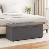  Stolica Siva 101 x 41 x 40 cm Umjetna Koža i Fino Radeći Drvo | shoptok.hr