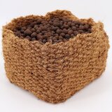 Aquagart 9 Košara za sajenje kokosovih orehov 20 x 20 x 15 cm košara za ribnik za podlogo za nabrežje in podlogo za nabrežje, (22073702) u