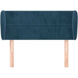  Uzglavlje s ušima tamnoplavo 93x23x78/88 cm baršunasto | shoptok.hr