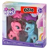 Ozzo Fun horse, set figura, dva ponija, plavi i roze | ePonuda.com