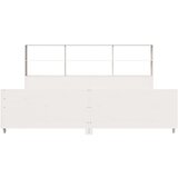  Okvir kreveta bez madraca bijeli 180x200 cm od masivne borovine | shoptok.hr