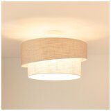 Brilagi plafonski luster dover shine 1xE27/15W/230V prečnik 50 cm siva/krem | Eponuda.com