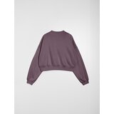 Sinsay Kratka crewneck majica | shoptok.hr