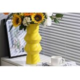 WALLXPERT žuta keramička vaza CY0203 u