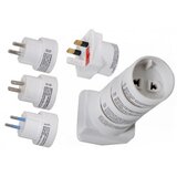 VERK_GROUP 4v1 potovalni adapterji vtič EU all in one cel svet, (20722041) | Shoptok.si