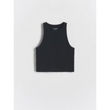 Reserved - Pamučni top - crno | shoptok.hr
