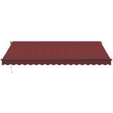 Tenda na automatsko uvlačenje bordo 450 x 350 cm | shoptok.hr