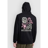 Quiksilver Screeny Front & Back Pulover s kapuco black | Shoptok.si