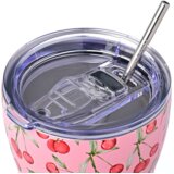 Estia termo čaša sa slamčicom Cherry Rose 350ml 01-16876 | shoptok.hr