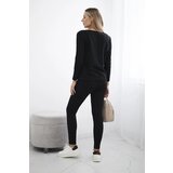 Kesi Set with a neckline with black snaps | Shoptok.si
