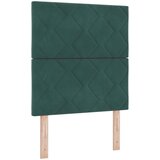  Podesivi krevet s madracem Tamnozelena 80 x 200 cm Baršun | shoptok.hr