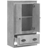  Visoka komoda siva betona 60x35,5x103,5 cm konstruiranog drva | Eponuda.ba