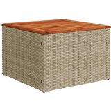  11-dijelni set vrtnih sofa s jastucima bež od poliratana | shoptok.hr