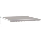  Povlačivi tende Svjetlosiva 4 x 2 m 100% Poliester i Aluminij | shoptok.hr