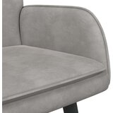  Kauč za dvoje Svijetlo siva 115 x 61 x 87 cm Baršun | Eponuda.ba