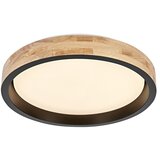 Osram LED prigušiva stropna lampa MARIANO LED/24W/230V prečnik 41 cm hrast/crna | Eponuda.com