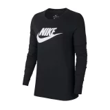 Nike Majice z dolgimi rokavi W NSW TEE ESSNTL LS ICON FTR Črna