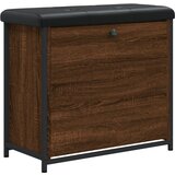 The Living Store Klop za čevlje s preklopnim predalom rjavi hrast 62x32x56 cm - Klop Za Čevlje, (21444077) | Shoptok.si