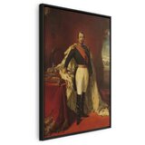  Slika - Franz Xaver Winterhalter – Portrait of Napoleon III 40x60 U crnom drvenom okviru | shoptok.hr