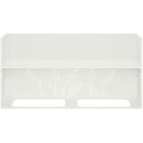  Vrtna saksija Bijela 100 x 30 x 49 cm Čelična vrata | shoptok.hr