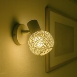  Zidno usmereno svetlo DEX 1xE14/10W/230V, bež/krem | Eponuda.com