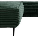 P & B KOTNA SEDEŽNA GARNITURA, rebrasti žamet temno zelena | Shoptok.si