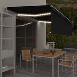  Automatska tenda s roletom i senzorom LED 5 x 3 m antracit | shoptok.hr