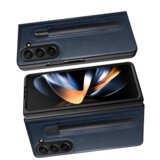 INF Samsung Galaxy Z Fold etui za telefon z vzorcem ličija in režo za pisalo Blue Model 4, (21837759) | Shoptok.si