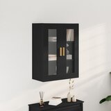 vidaXL Zidni ormar Crni hrast Konstruirano drvo 69.5 x 34 x 89.8 cm Cijene