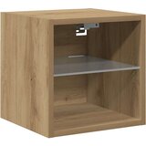 TV zidni ormarić s LED svjetlima Artisan hrast 30x28,5x30 cm | Eponuda.com