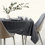 AmeliaHome Traka za stol Gaia s man&amp;scaron;etom 40x140 cm, grafitna Slike