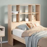 vidaXL Uzglavlje sa spremištem 100 cm od masive borovine | shoptok.hr