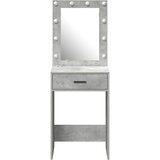  Toaletni stol Betonski sivi 50 x 41 x 135 cm Konstruirano drvo | shoptok.hr