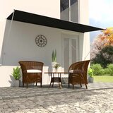 Tenda na uvlačenje 400 x 150 cm antracit | shoptok.hr