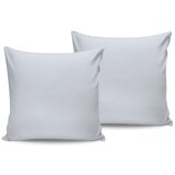  De White White Satin Pillowcase Set (2 Pieces) (FR) | ePonuda.com