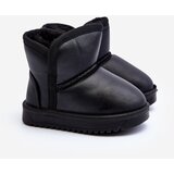 Boto Children's insulated snow boots with fur lining black Benigna | ePonuda.com