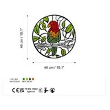 WALLXPERT dekorativni zidni pribor moss parrot | ePonuda.com