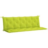  Jastuk za vrtnu klupu jarkozeleni 180x(50+50)x7 cm od tkanine | shoptok.hr