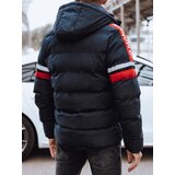 DStreet Kurtka zimowa męska pikowana granatowa | Shoptok.si