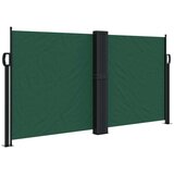  Zložljiva stranska tenda temno zelena 120x600 cm | Shoptok.si