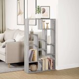 vidaXL Knjižna omara siva sonoma 72x20x120 cm inženirski les | Shoptok.si