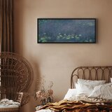  Slika - Claude Monet – Water Lilies (Water Lilies) III 100x40 U crnom drvenom okviru | shoptok.hr